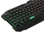 Комплект клавиатура+мышь Qumo Mystic K58/M76 проводной, USB, 3200 DPI, чёрный