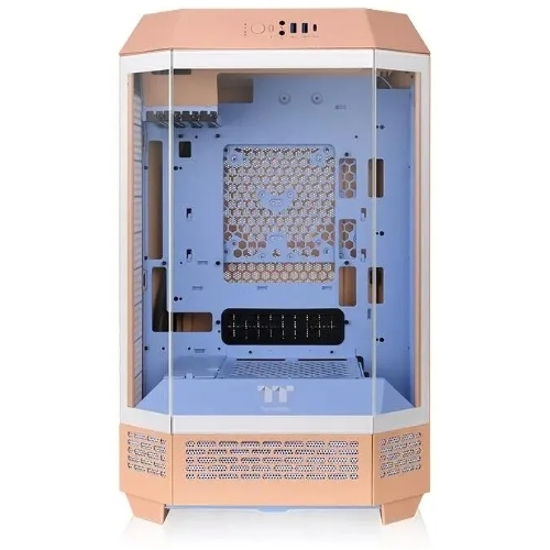 Компьютерный корпус Thermaltake The Tower 300 розовый без БП miniITX 8x120мм 6x140мм 2xUSB 3.0 audio bott PSU