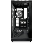 Компьютерный корпус без блока питания HSPD F711-TGbK-ARGB, Panoramic Full Tower, черный, TG, 0.7 SPCC, 4x120мм ARGB ATX, mATX, mITX 190/420/280мм 2x2.5