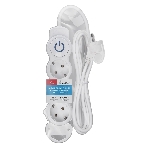 Удлинитель Smartbuy (SBE-16-3-03m-ZS) 3 роз х 3,0 м - белый