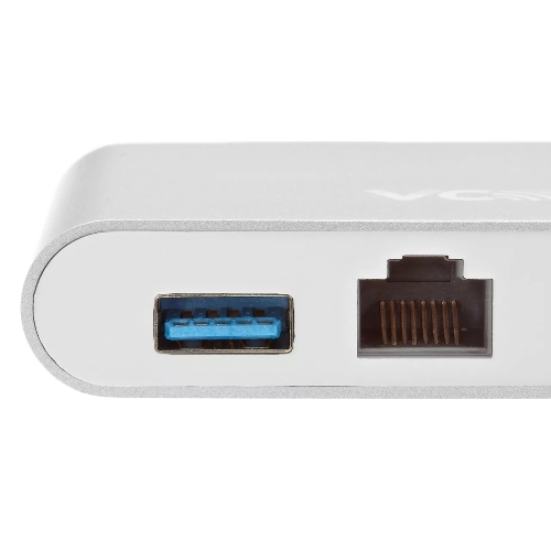 Кабель-адаптер USB3.1 Type-CM-->HDMI+USB3.0+RJ45+PD charging VCOM