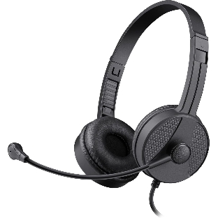 Гарнитура проводная Defender Tune 160 (черный, провод 1.8 м)