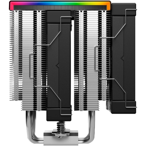 Кулер для процессора DEEPCOOL AK620 DIGITAL SE LGA20XX/1700/1200/115X/AM5/AM4 (9шт/кор, TDP 260W, PWM, DUAL Fan 120мм, 6 тепл. трубок, ARGb, черный) RET (R-AK620-BKADMN-GJD)