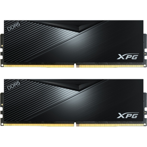 Оперативная память XPG Lancer, DDR5, 64GB (2x32GB), 6400MHz, CL32, DIMM, с радиаторами, черный