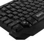 Комплект клавиатура+мышь Qumo Mystic K58/M76 проводной, USB, 3200 DPI, чёрный