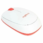 Комплект клавиатура+мышь Logitech MK240 Nano беспроводной, USB, 1000 DPI, белый