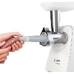 Мясорубка электрическая Bosch MFW2510W белый, 1500 Вт, 1.7 кг/мин, защита от перегрузки, насадки - 3