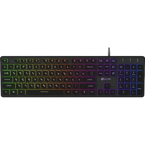Клавиатура Oklick 550ML проводная, USB Type-A, чёрный