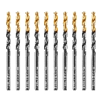 Сверло по металлу Denzel 4,2 мм, HSS-Tin, Golden Tip, 10 шт.