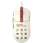 Мышь беспроводная/проводная A4Tech Bloody R72 Ultra Duo белый/красный/рисунок, 20000 dpi, USB Type-A/Type-C, радиоканал, кнопки-7