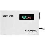 Настенный стабилизатор напряжения SMARTWATT AVR SLIM 1000RW (100W - 260W, 1000VA, 1 кВт, 50 Гц, розеток - 1, LED-дисплей