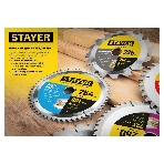 Диск пильный по дереву, точный рез STAYER EXPERT 165 x 20/16мм 40T
