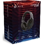 Гарнитура Oklick HS-L600G чёрный, проводная, USB, подсветка