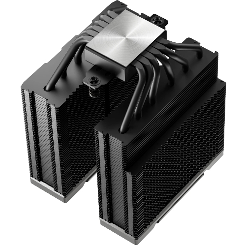 Кулер для процессора DEEPCOOL AK620 G2 LGA1851/1700/1200/115X/AM5/AM4 (8шт/кор, TDP 260W, PWM, DUAL Fan 120мм, 6 тепл. трубок, Copper Base, Wood-grain top cover, черный) RET (R-AK620G2-BKNNMN-GJD)