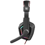 Гарнитура Defender Quake LED чёрный, проводная, подсветка
