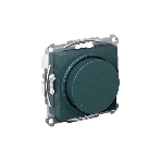 Светорегулятор (диммер) AtlasDesign повор-нажим, LED, RC, 400 Вт, мех., изумруд