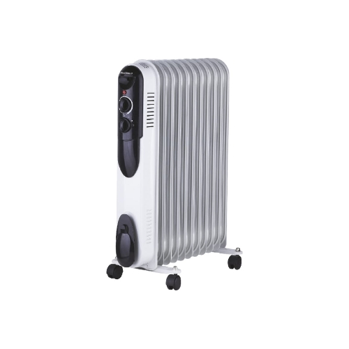Обогреватель масляный Neoclima NC 9307 белый/черный, 1500 Вт, 15 м2, термостат 28742