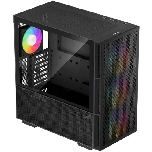 Компьютерный корпус DeepCool CH560 черный (R-CH560-BKAPE4-G-1) (ATX, без БП, 2хUSB, с окном)
