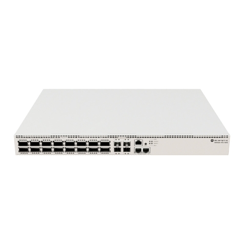 Коммутатор MikroTik CRS520-4XS-16XQ-RM Cloud Router Switch with Quad-Core AL52400 2 GHz CPU, 4 Gb RAM, 98CX8410 switch chip, 2 x 10G Eth ports, 4 x 25G SFP28 ports, 16 x 100G QSFP28 ports, RouterOS L5, 1U rackmount enclosure, dual hot-swap PSU, 4 x hot-swap fans