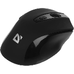 Мышь беспроводная Defender Prime MB-053 черный, 1600 dpi, радиоканал, USB, кнопки - 6