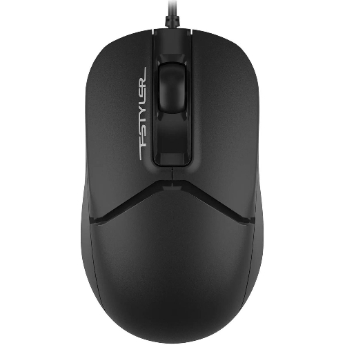 Мышь проводная A4Tech Fstyler FM12S черный, 1200 dpi, USB, кнопки - 3