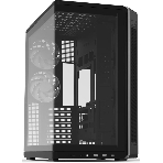 Компьютерный корпус ZALMAN MidTower P60 black (ATX, без БП, 2xUSB 3.0+USB Type C, 5x120мм ARGb) (Zalman P60 Black)