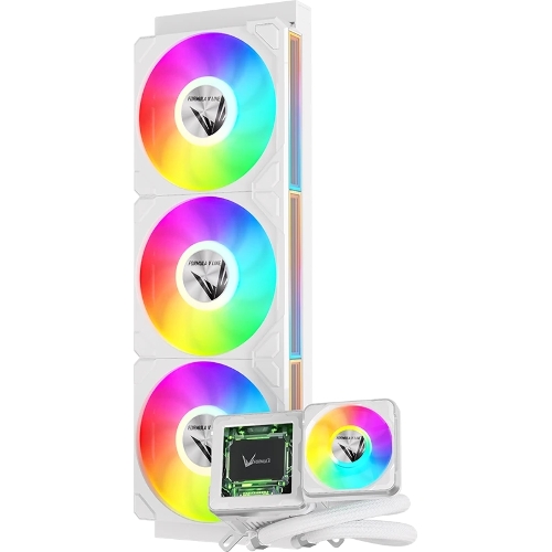 Система жидкостного охлаждения Formula V Line Cryo Wing Digi 360 WH, 360мм, LCD 2.73