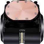 Система охлаждения Water Cooling System PCCooler DE360 Pro BK (300W, 360мм, Black, ARGB Pump, Fans: 3x120мм, 86.73CFM, 32dBA, 2200RPM/Pump height 57мм, 28dBA, 3200RPM, Rad thickness 27мм/S: 1851, 1700, 1200, 115X, AM5, AM4, AM3)