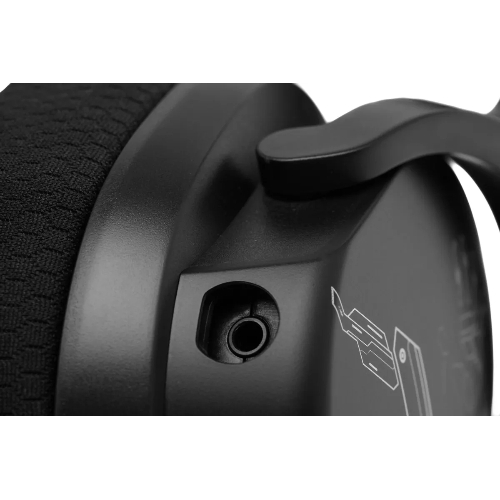 Гарнитура Bloody GR370 черный, беспроводная + проводная, Bluetooth, до 45 ч, подсветка