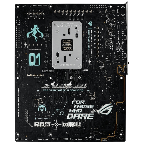 Материнская плата ASUS ROG STRIX X870E-H GAMING MIKU AM5 ATX 4xDDR5 2xPCIEx16 4xM.2 3xUSB-C HDMI 5GLAN Wi-Fi 7 