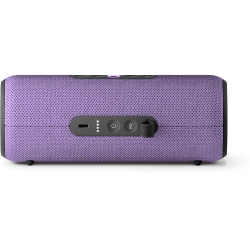 Умная колонка Яндекс Станция Стрит, 30Вт, компактная, 2 динамика, Wi-Fi, Bluetooth 5.0, Алиса, фиолетовый