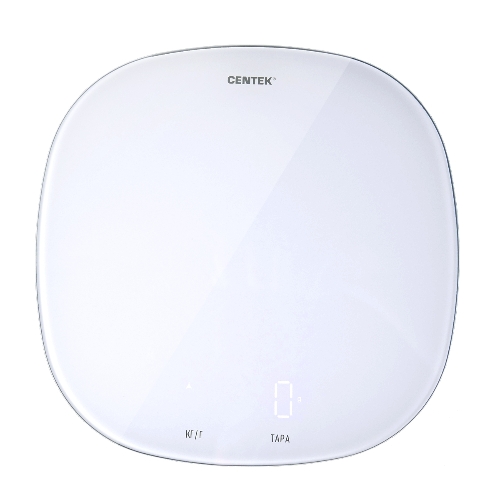 Весы кухонные CENTEK CT-2482 LED белый