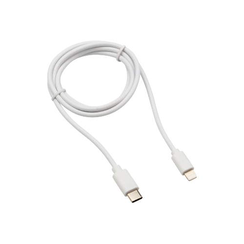 Кабель Rexant Type-C-Lightning 2.4 A, 1 м, белый ПВХ