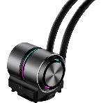 Система охлаждения Water Cooling System PCCooler DE360 Pro BK (300W, 360мм, Black, ARGB Pump, Fans: 3x120мм, 86.73CFM, 32dBA, 2200RPM/Pump height 57мм, 28dBA, 3200RPM, Rad thickness 27мм/S: 1851, 1700, 1200, 115X, AM5, AM4, AM3)