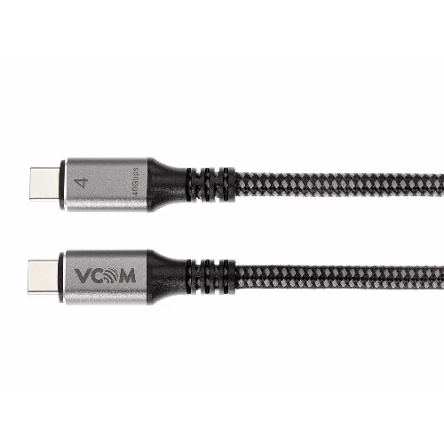 Кабель Thunderbolt4/USB4 Type-C, 5K@60Hz, 40Gbps, PD 100W, 5A, VCOM, 1.2м CU540M-1.2M