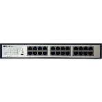 Коммутатор неуправляемый ORIGO, 24x1000Base-T, комплект для установки в 19