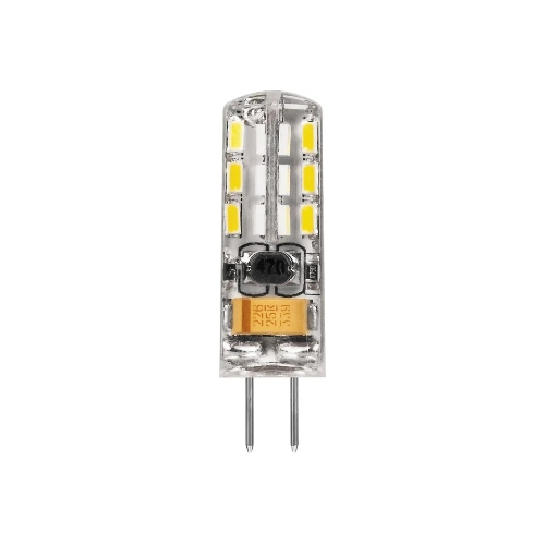 Лампа светодиодная Feron LED 2вт 12в G4 белый капсульная