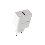Сетевое зарядное устройство Qumo Energy light (Charger 0052) PD 20W, 2USB, Type-C + QC3.0, белый