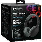 Беспроводные/проводные наушники Defender FreeMotion B480 черный, накладные, Bluetooth + проводной, складная конструкция, до 8 ч
