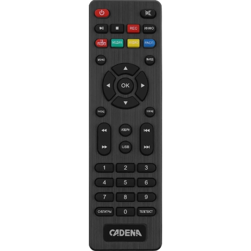 Приставка для цифрового ТВ Cadena CDT-2315SB черный, DVB-T2, DVB-T, HDMI, USB 2.0