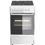 Плита электрическая Darina B 3607 W белый/черный, конфорок 4 шт, духовка 50 л, 50 см x 85 см x 56 см