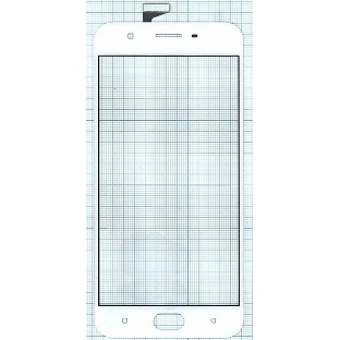 Сенсорное стекло (тачскрин) для OPPO A57, белое