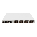 Коммутатор MikroTik CRS520-4XS-16XQ-RM Cloud Router Switch with Quad-Core AL52400 2 GHz CPU, 4 Gb RAM, 98CX8410 switch chip, 2 x 10G Eth ports, 4 x 25G SFP28 ports, 16 x 100G QSFP28 ports, RouterOS L5, 1U rackmount enclosure, dual hot-swap PSU, 4 x hot-swap fans