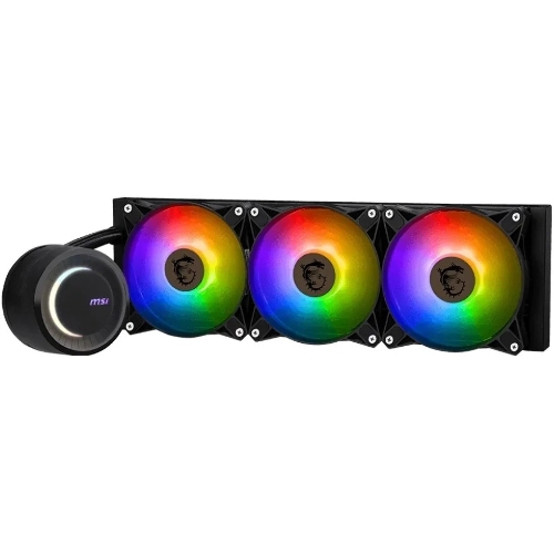 Система жидкостного охлаждения MSI MAG CoreLiquid E360, 3x ARGb Fan, Color Box, LGA1700, AM5