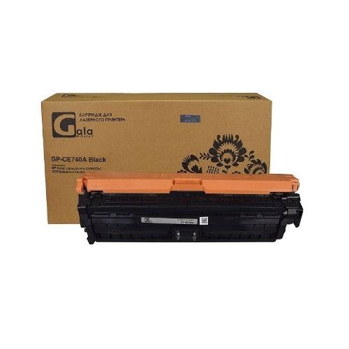 Картридж лазерный GalaPrint GP-CE740A черный (7000 стр) для HP Color LaserJet Pro CP5225