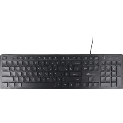 Клавиатура Oklick 550ML проводная, USB Type-A, чёрный
