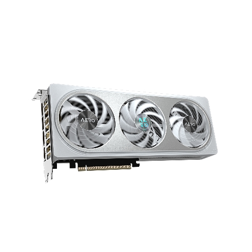 Видеокарта Gigabyte GeForce RTX 5060 Ti Aero OC, NVIDIA RTX 5060 Ti, 8 ГБ GDDR7, 128 бит, PCI-e 5.0, 1xHDMI, 3xDP, 2647 МГц