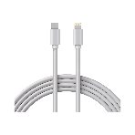 Кабель Rexant Type-C-Lightning 2.4 A, 1 м, белый ПВХ