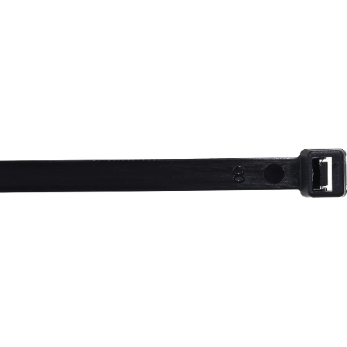 Нейлоновые стяжки Fortisflex КСС 8х300 черный 100 штук
