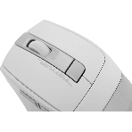 Мышь беспроводная A4Tech Fstyler FG35 серебристый/белый, 2000 dpi, радиоканал, USB, кнопки - 6